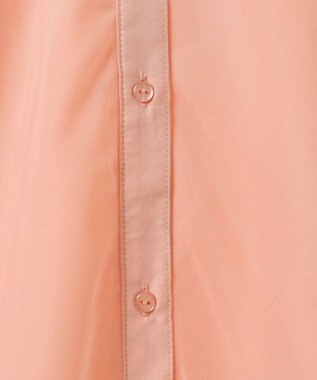 Green Parks ２Ｗａｙ　チュールドッキングシャツチュニック Pink