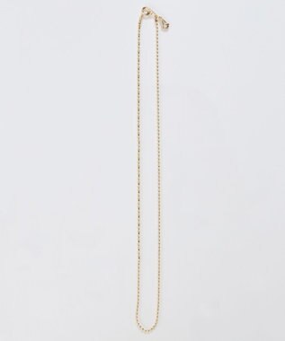 Phoebe 【金属アレルギー対応】リンキービーンデザインチェーンネックレス　ゴールド　ニッケルフリー ゴールド