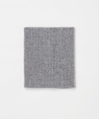 TOQUE 〈大草直子さんアドバイザー〉ベビーアルパカ×ウール縮絨ニットネックウォーマー グレー