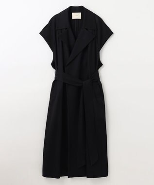 NAVE 【Nave】バルキーツイル ロングジレ ブラック系