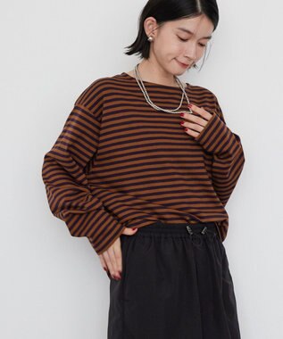 AMERICAN HOLIC ショートボーダーカットプルオーバー Purple