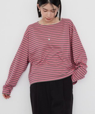 AMERICAN HOLIC ショートボーダーカットプルオーバー Gray