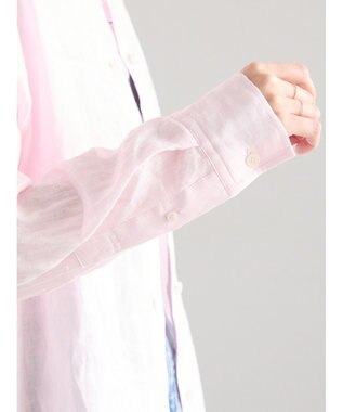 Te chichi フレンチリネンシャツ ピンク