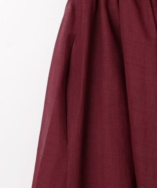 組曲 【先行予約】カラーボイル スカート ガーネット系