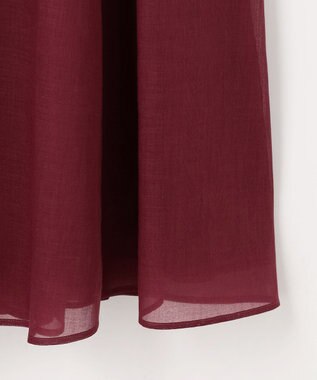 組曲 【先行予約】カラーボイル スカート ガーネット系