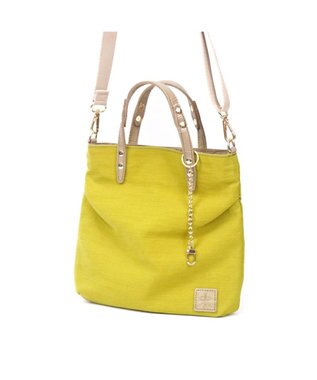 Regalo Felice 【超軽量 / ショルダー付き】2wayトート小 / REGALO YEB(イエロー×ベージュ)