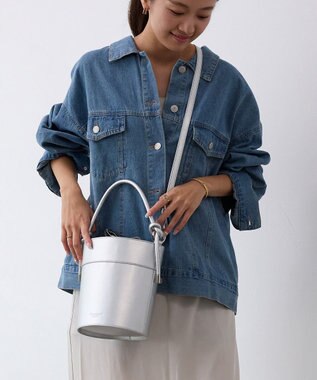 TREASURE TOPKAPI】フェイクレザー バケツ 巾着 ショルダー