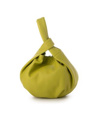 UNBILLION カシュカシュ cachecache / ラウンド型ワンハンドル手提げバッグ ライトグリーン