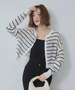 WEGO U.S. POLO ASSN.別注 シアーカーデ ホワイトボーダー