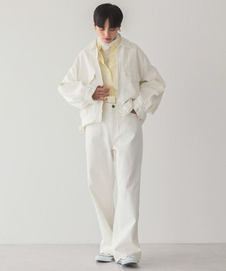 AMERICAN HOLIC デニムショートブルゾン White