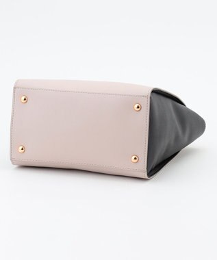 組曲 2WAYハンドルスクエアトート バッグ アイスグレー系1