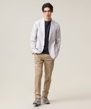 J.PRESS MEN 暑い中でも共にしたくなる理由がある【WEB限定】【吸水速乾 / 洗える / 超軽量 / ストレッチ】ブリーザブルレノクロス ジャケット ベージュ系