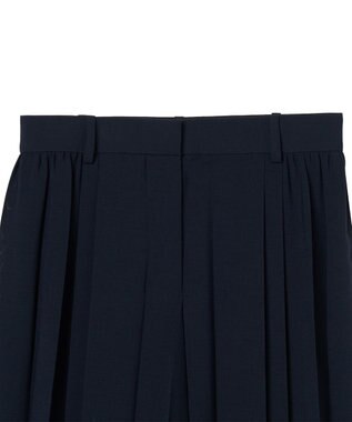 JOSEPH エアリープリッセ　トラウザーズ Navy