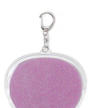 WEGO 【痛バ＆推し活グッズ】キラキラDIYうちわキーホルダー パープル