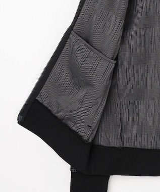 23区GOLF 【WOMEN】ロゴジャガードトラックジャケット ブラック系5