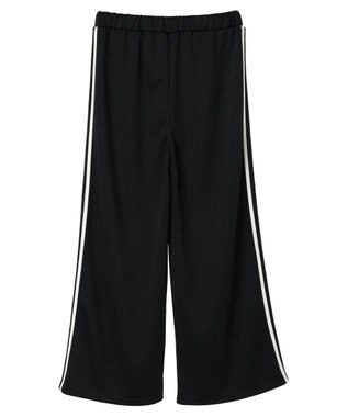 Green Parks ＥＧＯＩＳＴ　ライン入りカットパンツ Black