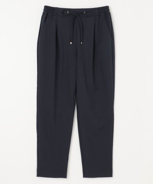 ANY 【ウエストゴム/ストレッチ/セットアップ可】イージィケアストレッチテーパードパンツ ネイビー