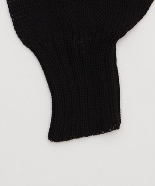 WEGO ダメージメッシュショートパーカー ブラック