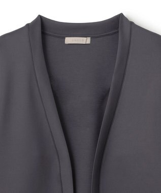 UNFILO MENS BEAUTY FORM JERSEY 着流しカーディガン チャコール