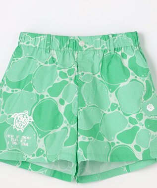 PW CIRCULUS 【MEN】WATER SURFACE プリントイージーショーツ ゴルフウェア レディース ピーコックグリーン系5