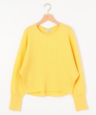 組曲 BOREROリブドルマン ニット オレンジ系