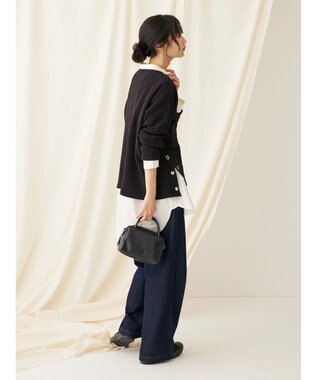 CRAFT STANDARD BOUTIQUE サイドリングボタンプルオーバー Black