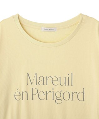 Green Parks ベーシックロゴＴシャツ Yellow