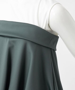 23区 L 【エステータ】スキューバ バルーンヘム ビスチェ グレー系