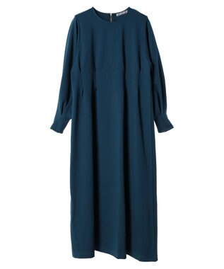 Green Parks armonia．ウエストタックポンチワンピース Blue Green