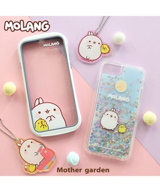 Mother garden 【2/15(日)で販売終了】 マザーガーデン MOLANG モラン アイフォンケース ダンス柄・クリア iphone SE3/SE2/8/7 対応 ダンス柄