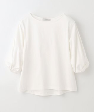 ANY 【接触冷感】シルケットスムース ツイストスリーブトップス オフ