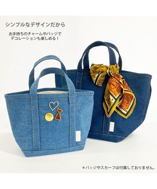 ROOTOTE 1049【舟型フォルム】 SN.ミディアム.デニム-A 01：サックス