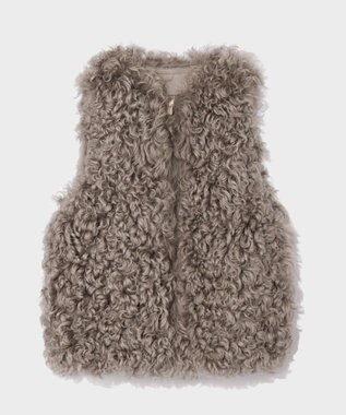 GRACE CONTINENTAL ムートンファージレ グレー