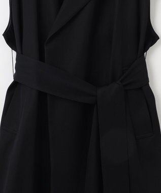 NAVE 【Nave】バルキーツイル ロングジレ ブラック系