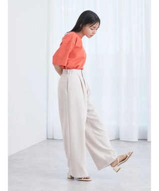 earth music&ecology ＢＯＸ　Ｔシャツ Orange