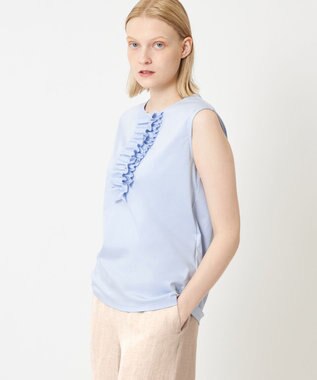 BEIGE， 【S-size】GERBERA / フリルトップス Sax