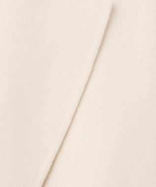 JOSEPH ダブルフェイスカシミヤ　ラップロングコート Ivory