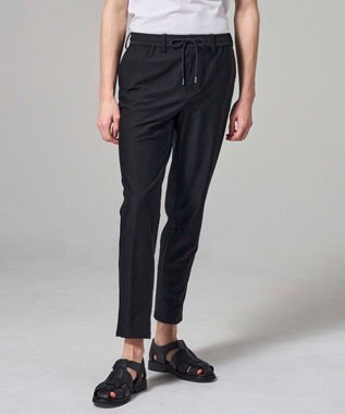 JOSEPH HOMME 【新色追加】エアトールストレッチ　ドロスト付テーパードパンツ / PEGG CONVERTIBLE ブラック系