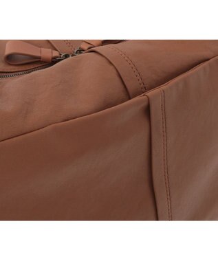 genten ライトシープ　ショルダーバッグ大 キャメル