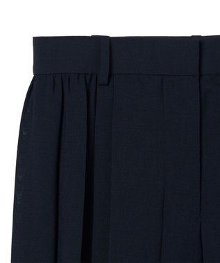 JOSEPH エアリープリッセ　トラウザーズ Navy