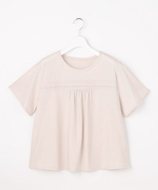 J.PRESS LADIES S 【一枚で着映え】ツイスティロ クルーネック カットソー ベージュ系