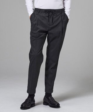 JOSEPH HOMME キャリーマンストレッチ ドロスト付テーパードパンツ   /   TEDDY CONVERTIBLE グレー系