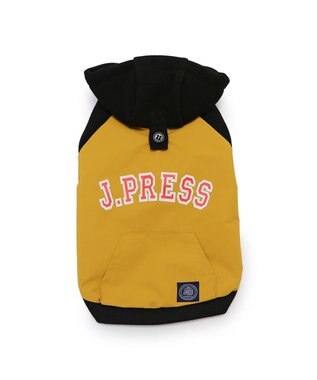 PET PARADISE J.PRESS ウィンドパーカー フード付き《イエロー》 小型犬 黄