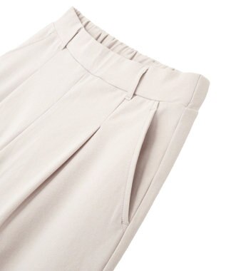 Green Parks タックワイドスウェットパンツ Light Gray