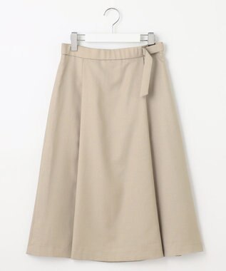 J.PRESS LADIES S 【セットアップ対応・洗える・UVケア・速乾】 OXIJEWELストレッチ スカート ベージュ系