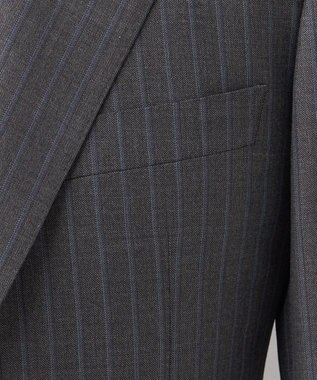 GOTAIRIKU 【DORMEUIL】AMADEUS365 スーツ（グレーストライプ） グレー系1