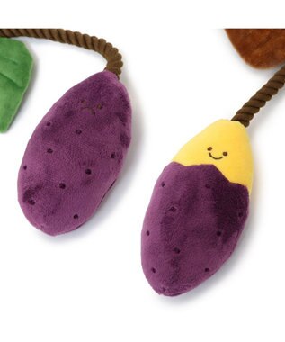 PET PARADISE ペットパラダイス やきいも ロープトイ 紫