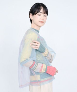 COQ SHEER ORGANZA T シアーTシャツ