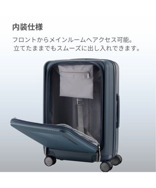 Samsonite サムソナイト スーツケース 33L(/42L) ジップリックスFT スピナー55 ZIPPRIX FT ネイビー