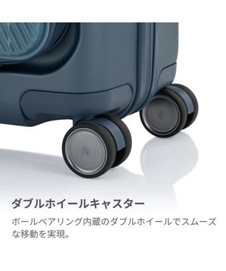 Samsonite サムソナイト スーツケース 33L(/42L) ジップリックスFT スピナー55 ZIPPRIX FT ネイビー